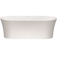 Vorschau: Duravit DuraSenja freistehende ovale Badewanne 170x80cm, weiß 700583000000000