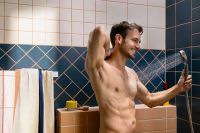 Vorschau: hansgrohe Activera Select S Brausesystem Aufputz mit Thermostat, EcoSmart, chrom