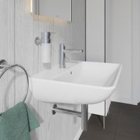 Vorschau: Duravit ME by Starck Waschtisch rechteckig 60x46cm, mit Hahnloch und Überlauf, weiß 2335600000