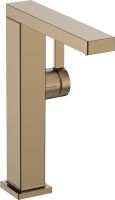 Hansgrohe Tecturis E Waschtischarmatur 210 Fine CoolStart, Schwenkausl., Push-Open, brushed bronze 73060140