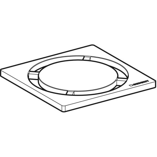 Geberit Designrost Circle, 8x8cm