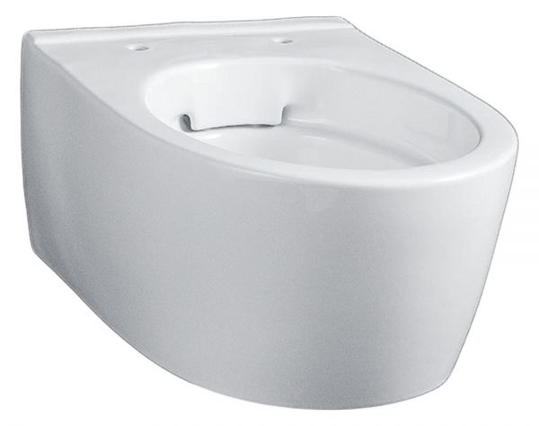 Geberit iCon Wand-WC Tiefspüler, geschlossene Form, verkürzte Ausladung, Rimfree, weiß 204070000