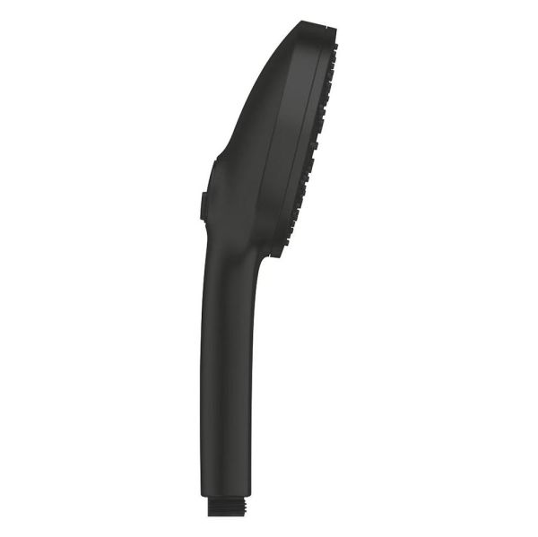 Grohe Vitalio Joy+ 120 Handbrause mit 3 Strahlarten, schwarz matt 1348632430