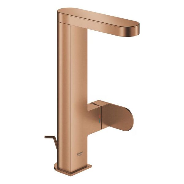 Grohe Plus Einhand-Waschtischbatterie LSize herausziehbarer Auslauf warm sunset gebürstet 23843DL4