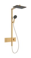 Vorschau: hansgrohe Raindance Alive Q Duschsystem brushed bronze 24581140