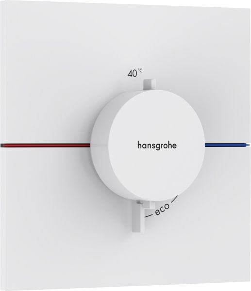Hansgrohe ShowerSelect Comfort E Thermostat, weiß matt 15574700
