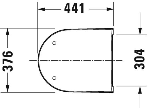 Duravit D-Neo WC-Sitz ohne Absenkautomatik, weiß