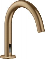 brushed bronze