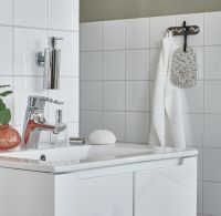 Vorschau: Smedbo Home Viererhakenleiste, chrom