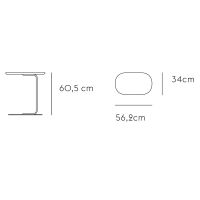 Vorschau: muuto Relate Side Table Beistelltisch H 60,5cm