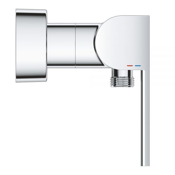 Grohe Plus Einhand-Brausebatterie, Wandmontage