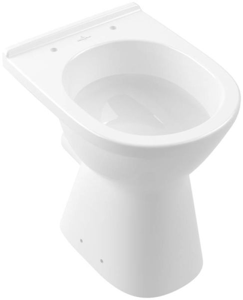 Villeroy&Boch ViCare Stand-Flachspül-WC mit DirectFlush, spülrandlos, oval, weiß, 35,5x49cm 4684R0011