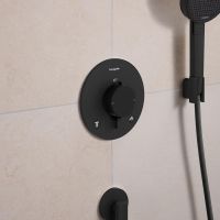 hansgrohe Ecostat Comfort S UP 2 Funktionen Sicherungskombination schwarz matt 33718670