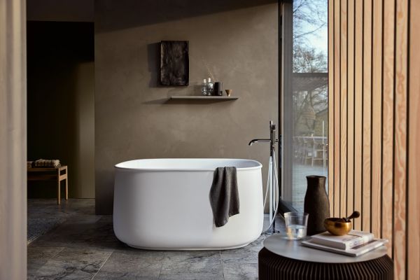 Duravit Zencha freistehende Badewanne quadratisch 125x125cm, weiß