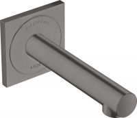 brushed black chrome