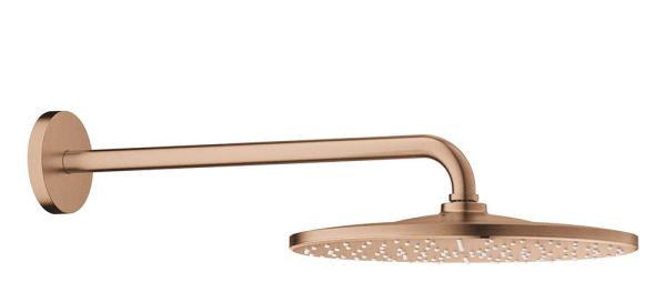 Grohe Rainshower Mono 310 Kopfbrauseset Ausladung 42,2cm, 9,5l/min, warm sunset gebürstet 26558DL0