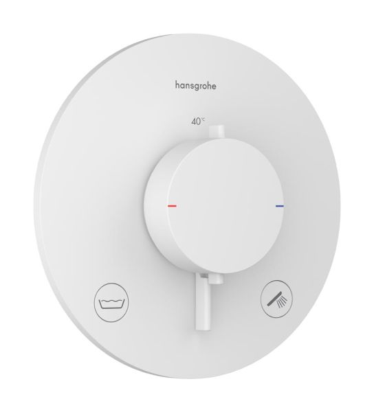 hansgrohe Ecostat Comfort S UP 2 Funktionen Sicherungskombination weiß matt 33718700