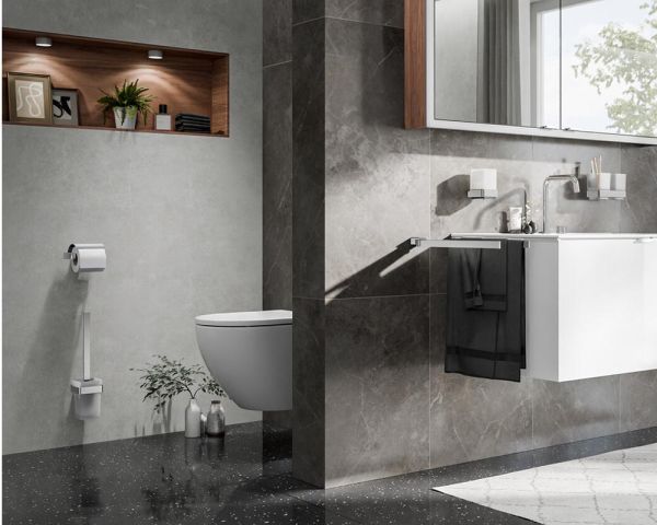 emco loft Papierhalter mit Deckel, edelstahl 050001600