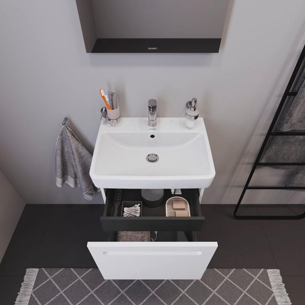 Duravit No.1 Waschtischunterschrank 54cm zu Waschtisch 237560, 1 Auszug mit Innenschublade