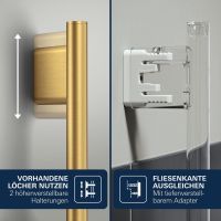 Vorschau: Grohe Rainshower SmartActive Brausestange 60cm, cool sunrise gebürstet