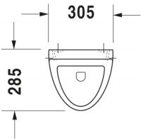 Vorschau: Duravit Fizz Urinal, weiß