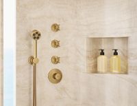 Vorschau: AXOR One Portereinheit rund, brushed bronze 48780140