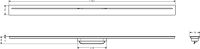 Vorschau: Axor Drain Fertigset Duschrinne 120cm, brushed nickel