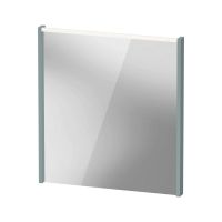 Duravit D-Code 2.0 Spiegel LED-Spiegel 65x70cm, fjordgrün matt DC70760HGHG0000