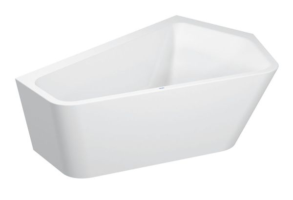 Duravit Paiova 5 Eck-Badewanne 177x130cm Ecke rechts mit Acrylverkleidung weiß 700395000000000