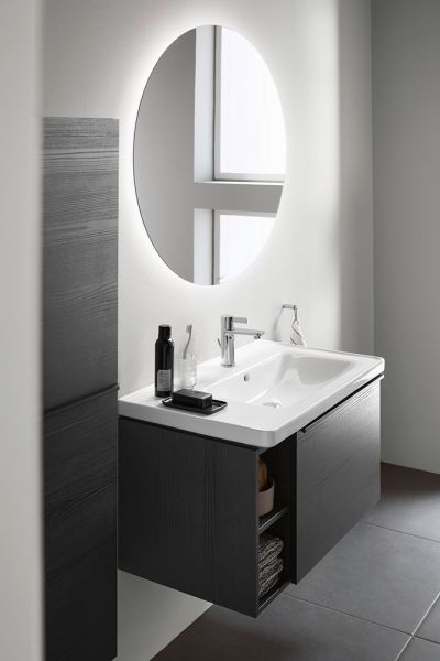 Duravit D-Neo Einhebel-Waschtischmischer M mit Zugstangen-Ablaufgarnitur, chrom DE1020001010