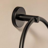 Vorschau: Cosmic Start Handtuchring, schwarz matt