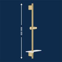 Vorschau: Grohe Rainshower SmartActive Brausestange 60cm, cool sunrise gebürstet