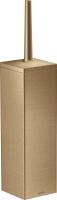 Axor Universal Rectangular Toilettenbürstenhalter, Wandmontage, brushed bronze 42655140