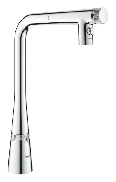 Grohe Zedra SmartControl Spültischbatterie mit herausziehbarer Dual Spülbrause, chrom 31886000