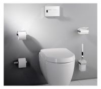 Vorschau: emco loft Feuchtpapierbox mit Kunststoffbox, weiß/chrom 053900101