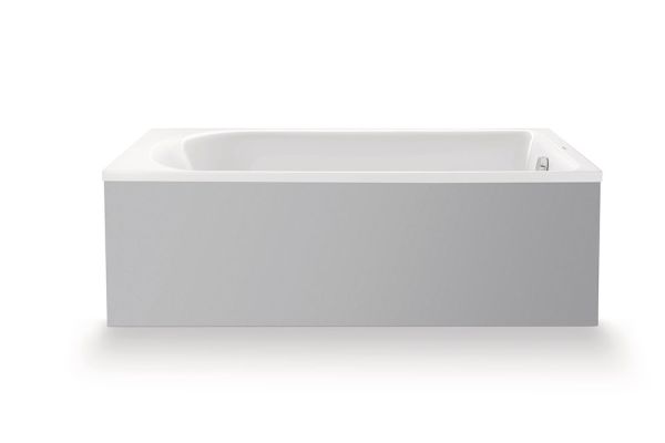 Duravit D-Neo Einbau-Badewanne rechteckig 170x70cm, weiß