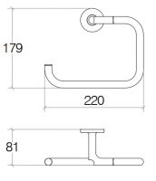 Vorschau: Lineabeta SBECÀ Handtuchring61115.29