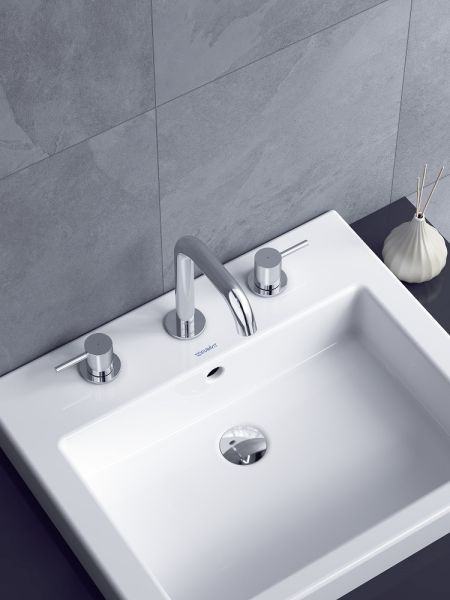 Duravit Circle 3-Loch Waschtischarmatur, chrom CE1060005010