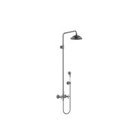 Dornbracht Madison Showerpipe mit Brausebatterie, dark platinum matt 26632360-99