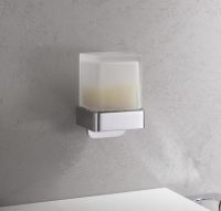 emco loft Seifenspender Einhandbedienung, Wandmontage, chrom 052100103