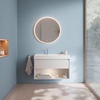 Vorschau: Burgbad Devio LED-Spiegel Ø80cm, Lichtfarbe einstellbar