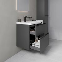 Vorschau: Duravit D-Neo Möbelset 60cm Waschtisch mit Unterschrank
