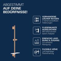Vorschau: Grohe Rainshower SmartActive Brausestange 60cm, warm sunset gebürstet