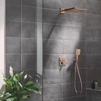 Grohe Grohtherm SmartControl Duschsystem UP, Rainshower SmartActive 310 Cube, warm sunset 34864DA0