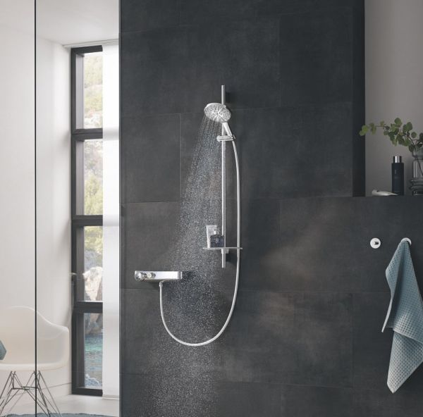 Grohe Rainshower 150 SmartActive Brausestangenset 90cm, 3 Strahlarten, EcoJoy 26594000 2