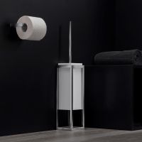 Vorschau: Cosmic The Grid Toilettenbürstenhalter, chrom-weiß matt 2680100 7