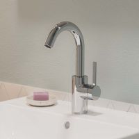 hansgrohe Zesis S Waschtischarmatur 210 mit Schwenkauslauf Push-Open chrom 74742000