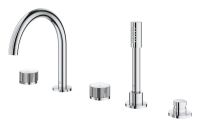 Vorschau: Grohe Atrio 5-Loch-Wannen-Kombination mit Knopfbetätigung