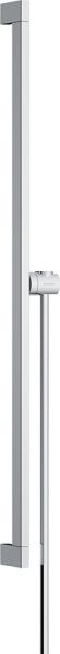 Hansgrohe Unica Brausestange E Puro 90cm mit Brausehalter und Brauseschlauch, chrom, 24403000