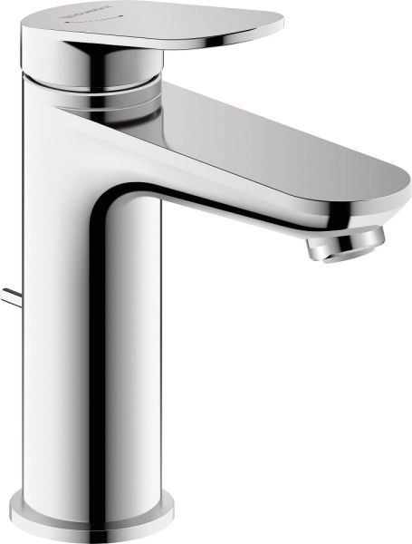 Duravit Wave Einhebel-Waschtischarmatur M FreshStart Zugstangen-Ablaufgarnitur chrom WA1021001010